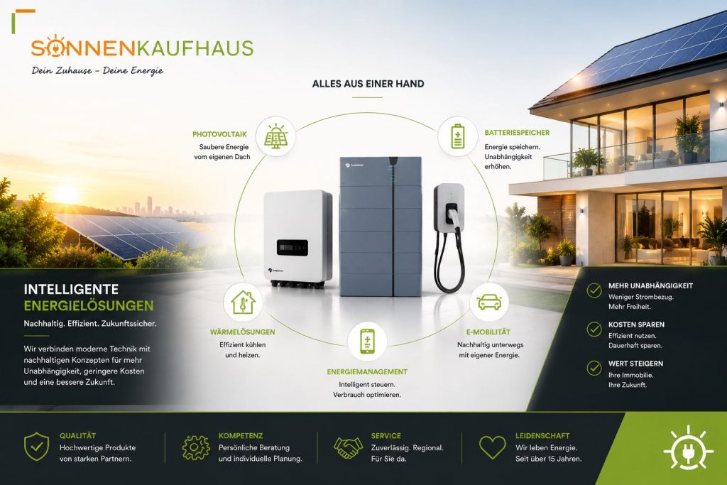 Sonnenkaufhaus Photovoltaik Lösungen für Privat und Gewerbe